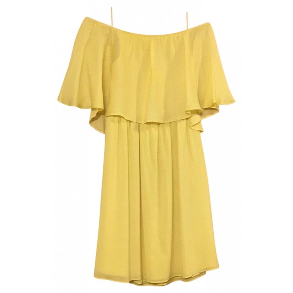 Alice & Olivia yellow dress in perfect condition